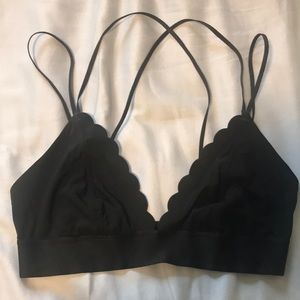 Scalloped bralette